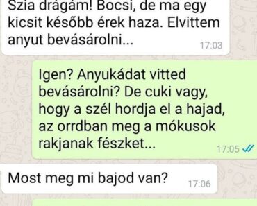 Elvittem anyut bevásárolni