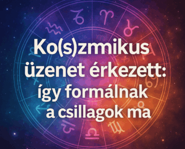 „Ko(s)zmikus üzenet érkezett: így formálnak a csillagok ma”