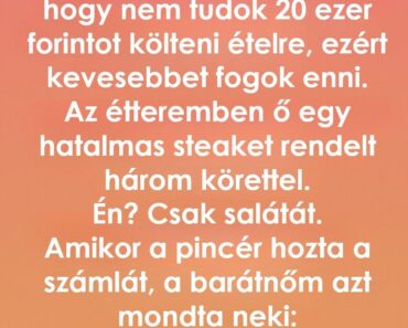 Az este, amikor megtanultam a határok és a barátság értékét