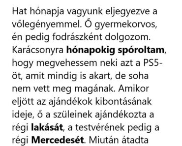 A karácsony, amikor végre tisztán láttam