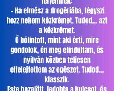 Egy apró gesztus, amiből rájöttem, mennyire figyel rám