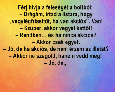 Férj hívja a feleségét a boltból: Férj hívja a feleségét a boltból: