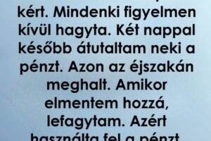 Nagymamám pénzt kért, mielőtt meghalt, amit tett, összetörte a szívemet