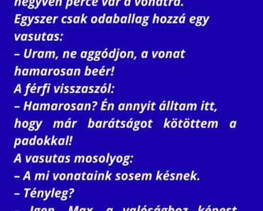 A vasútállomáson a késés mesterei