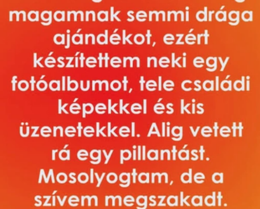 Már azt hittem, az unokámnak semmit sem jelent az ajándékom…