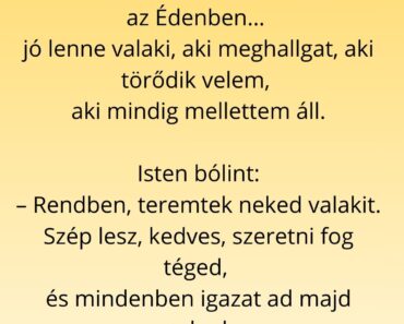 Ádám panaszkodik Istennek