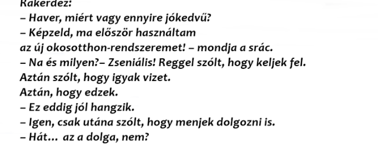Egy férfi bemegy egy kávézóba, leül, és látja, hogy a mellette ülő srác láthatóan nagyon boldog.
