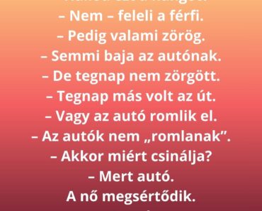 Egy nő és egy férfi utaznak autóval.