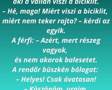 A rendőr és a „lopott” bicikli