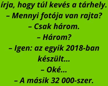 Egy srác bemegy a szervizbe: