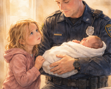 „Egy kislány sétált be a rendőrségre egy papírzacskóval a kezében, és suttogta: »Kérem, segítsenek… a kisöcsém abbahagyta a mozgást.« — Amit a rendőrök a családjáról felfedeztek, mindenkit szóhoz sem juttatott.”