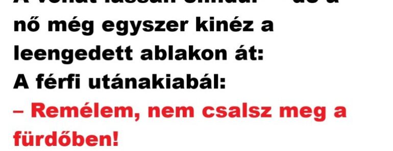 VICC: A vasútállomáson a férfi búcsúzik a nőtől