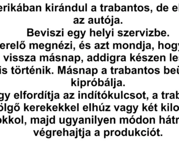 VICC: Amerikában kirándul a trabantos