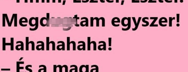 VICC: Jean, hogy hívják a maga feleségét?