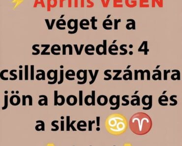 💫 *Sorsfordító napok jönnek!⚡ Április végén véget ér a szenvedés