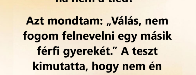 Amikor a gyanú szétver egy családot: egy apa fájdalmas ébredése