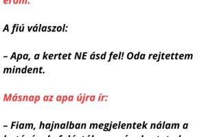 Az apa levelet ír a fiának: