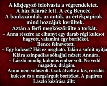 Kinevették, amikor csak egy régi kulcsot kapott örökségként – de amit kinyitott vele, mindent megváltoztatott Kinevették, amikor csak egy régi kulcsot kapott örökségként – de amit kinyitott vele, mindent megváltoztatott