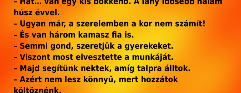 A fiú felhívja az anyját: