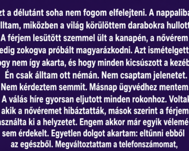 Azt a délutánt soha nem fogom elfelejteni. Azt a délutánt soha nem fogom elfelejteni.