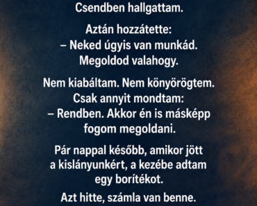 Egyetlen boríték kellett hozzá, hogy végre megértse, mit jelent apának lenni Egyetlen boríték kellett hozzá, hogy végre megértse, mit jelent apának lenni
