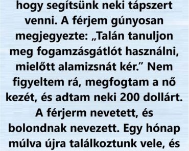 Egyetlen kedves gesztus átírta a jövőmet, és örökre megváltoztatta az életemet