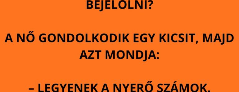 A lottózóban