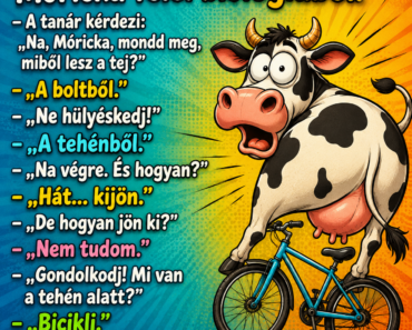 Móricka felel biológiából.