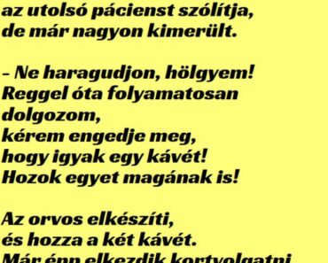 A nőgyógyász a magánrendelésén