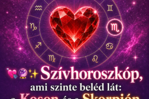 💘🔮✨ Szívhoroszkóp, ami szinte beléd lát: a Koson és a Skorpión tényleg ledöbbensz!