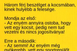 VICC: Három férj beszélget a feleségeikről