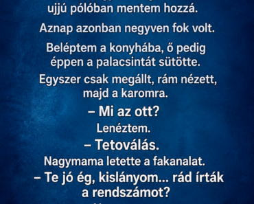 A nagymamám hetvennyolc éves volt, amikor először meglátta a tetoválásomat.