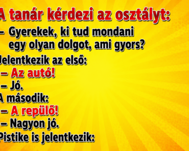 A tanár kérdezi az osztályt: