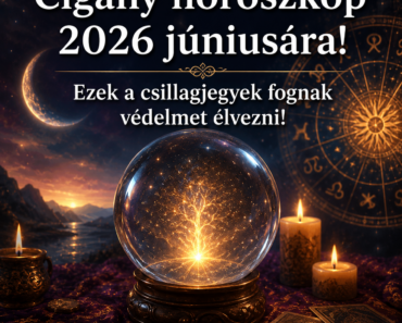 🔮 Cigányhoroszkóp 2026 júniusára: ezek a csillagjegyek különleges védelmet élvezhetnek 🔮 Cigányhoroszkóp 2026 júniusára: ezek a csillagjegyek különleges védelmet élvezhetnek