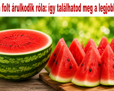 🍉 Egyetlen folt árulkodik róla: így találhatod meg a legjobb dinnyét