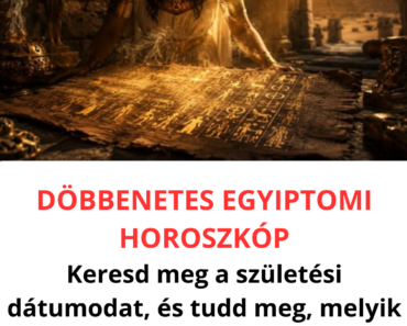 EGYIPTOMI HOROSZKÓP: Keresd meg a születési dátumodat, és tudd meg, melyik hatalmas szellem uralja a személyiségedet!