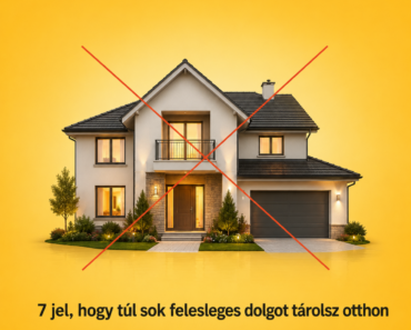 🏠 7 jel, hogy túl sok felesleges dolgot tárolsz otthon