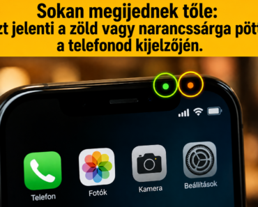 😲 Sokan megijednek tőle: mit jelent a zöld vagy narancssárga pötty a telefon kijelzőjén? Ha ezt látod a telefonodon, nem véletlenül jelent meg
