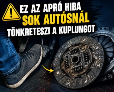 ⚠️ Ez az apró hiba sok autósnál tönkreteszi a kuplungot