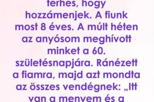 A férjem végre megvédett minket, amikor az anyja megszégyenített, és amit mondott, attól elcsendesült a szoba
