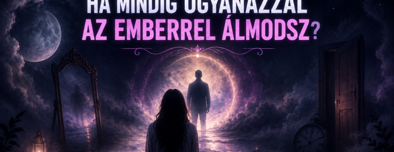💤Mit jelenthet, ha mindig ugyanazzal az emberrel álmodsz?