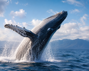 🐋 A 40 tonnás óriás teljes testével kiugrott a vízből – a videó bejárta a világot