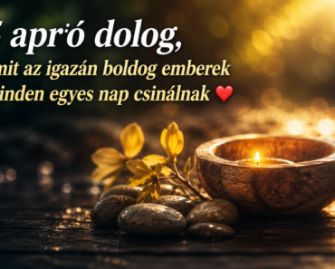 5 apró dolog, amit az igazán boldog emberek minden egyes nap csinálnak ❤️