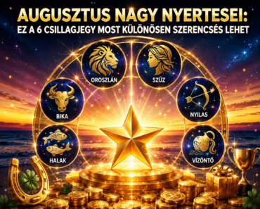 ⭐ Augusztus nagy nyertesei: ez a 6 csillagjegy most különösen szerencsés lehet