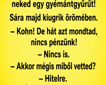 Kohn hazamegy este.