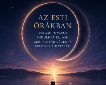 🌙 Kos, Bika, Szűz, Skorpió, Nyilas, Bak és Halak – az esti órákban valami olyasmi indulhat el, ami még a nyár végén is érezteti a hatását