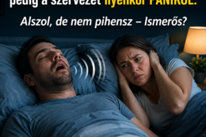Mindenki nevet a horkoláson – pedig a szervezet ilyenkor PÁNIKOL. Alszol, de nem pihensz – Ismerős?