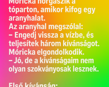 Móricka és a kívánságteljesítő aranyhal