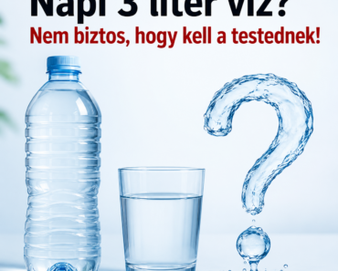 Napi 3 liter víz? Nem biztos, hogy kell a testednek!