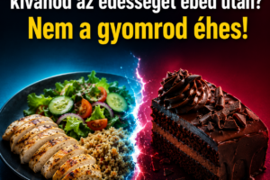 Tele a hasad, mégis kívánod az édességet ebéd után? Nem a gyomrod éhes!
